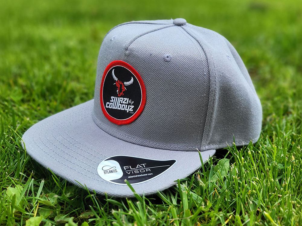 SwaziCowboyz CIRCLE Baseball Snap Five Cap grau